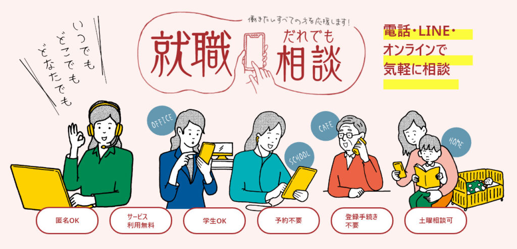 就職誰でも相談